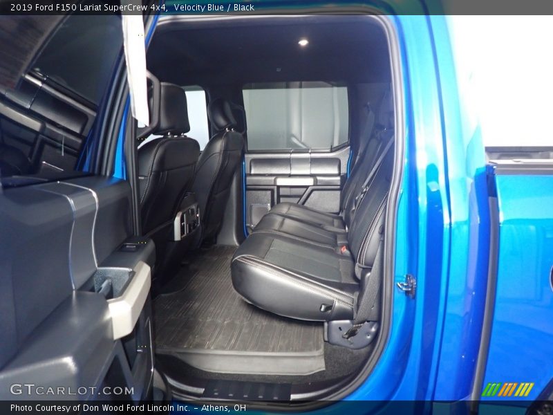 Velocity Blue / Black 2019 Ford F150 Lariat SuperCrew 4x4