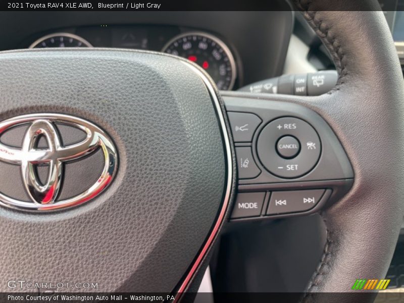 Blueprint / Light Gray 2021 Toyota RAV4 XLE AWD