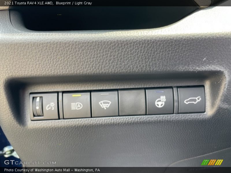 Blueprint / Light Gray 2021 Toyota RAV4 XLE AWD