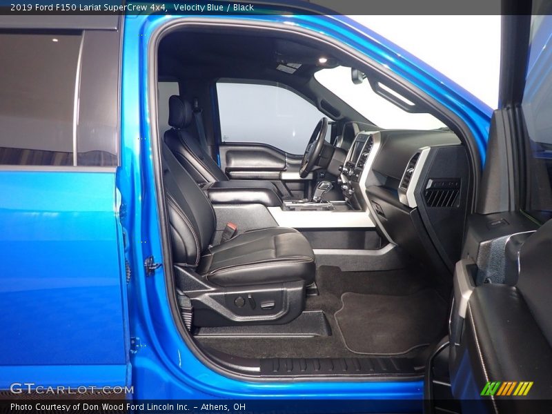 Velocity Blue / Black 2019 Ford F150 Lariat SuperCrew 4x4