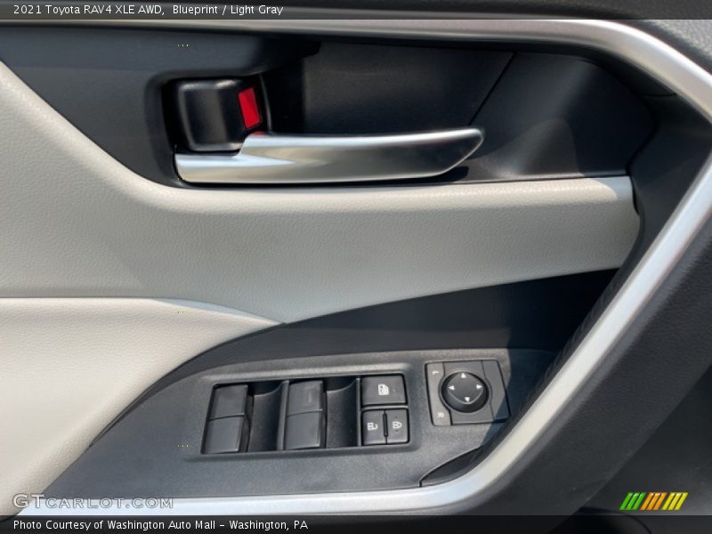 Blueprint / Light Gray 2021 Toyota RAV4 XLE AWD