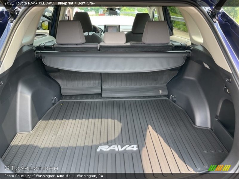 Blueprint / Light Gray 2021 Toyota RAV4 XLE AWD