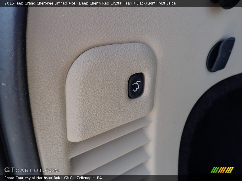 Deep Cherry Red Crystal Pearl / Black/Light Frost Beige 2015 Jeep Grand Cherokee Limited 4x4