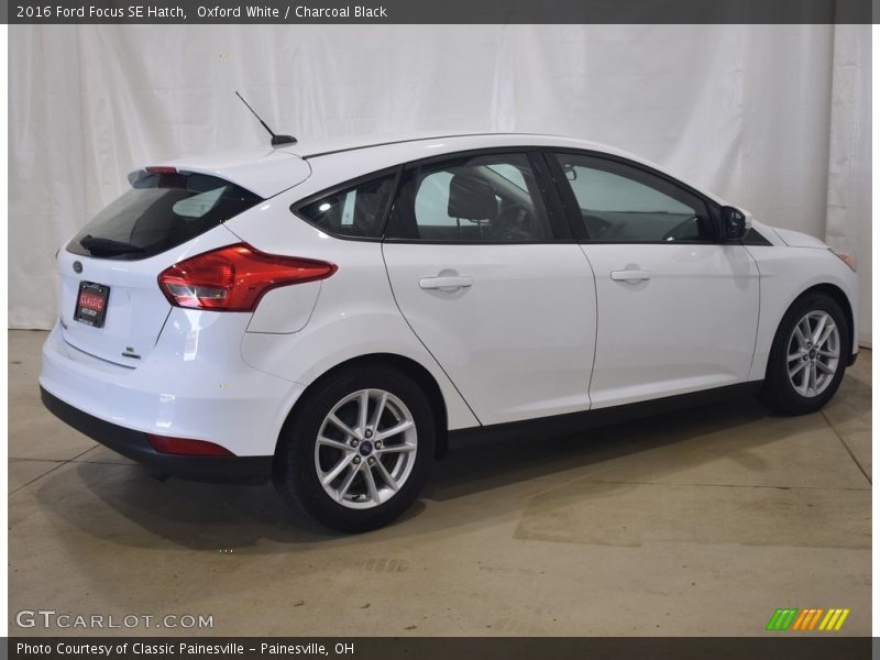 Oxford White / Charcoal Black 2016 Ford Focus SE Hatch