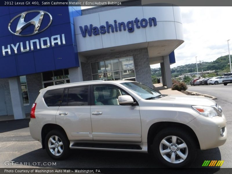 Satin Cashmere Metallic / Ecru/Auburn Bubinga 2012 Lexus GX 460