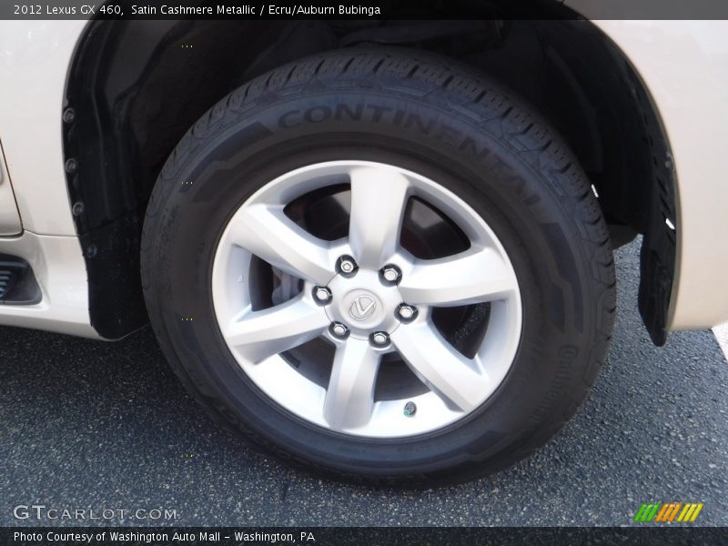 Satin Cashmere Metallic / Ecru/Auburn Bubinga 2012 Lexus GX 460