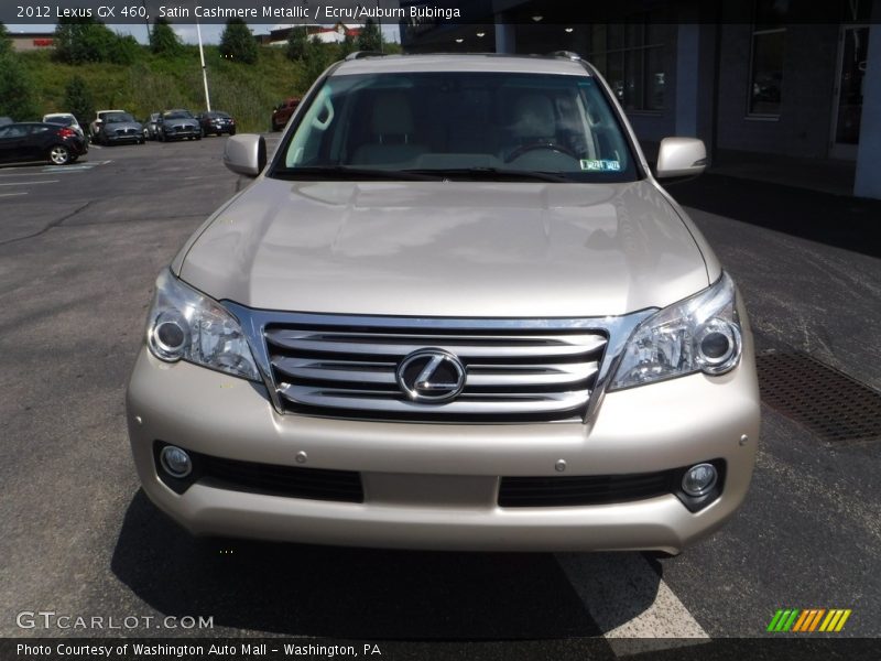 Satin Cashmere Metallic / Ecru/Auburn Bubinga 2012 Lexus GX 460