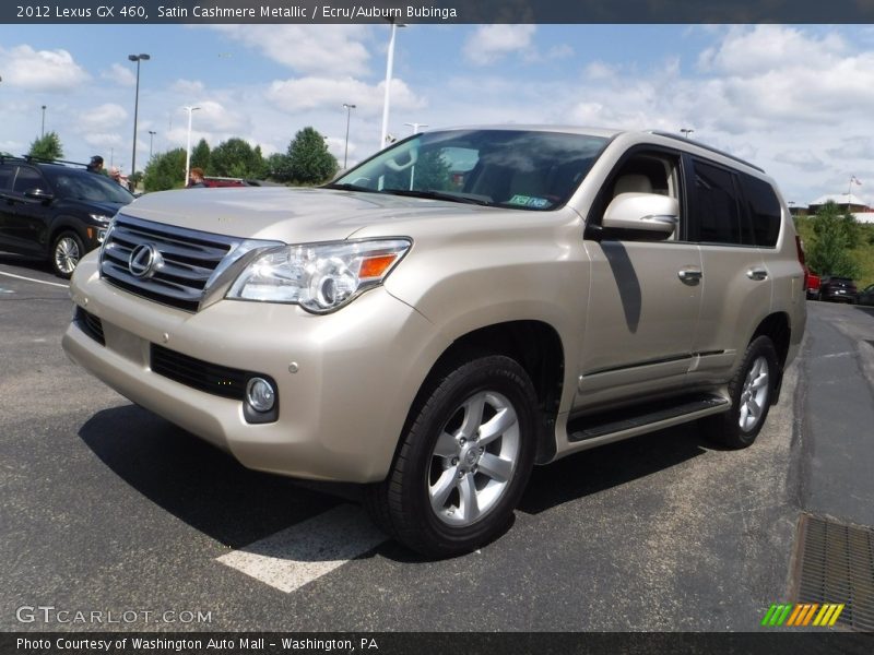 Satin Cashmere Metallic / Ecru/Auburn Bubinga 2012 Lexus GX 460