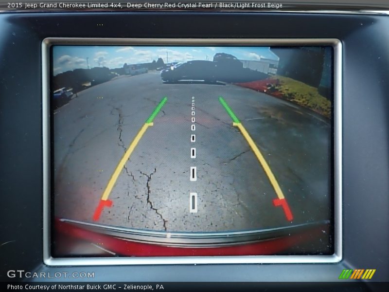 Deep Cherry Red Crystal Pearl / Black/Light Frost Beige 2015 Jeep Grand Cherokee Limited 4x4