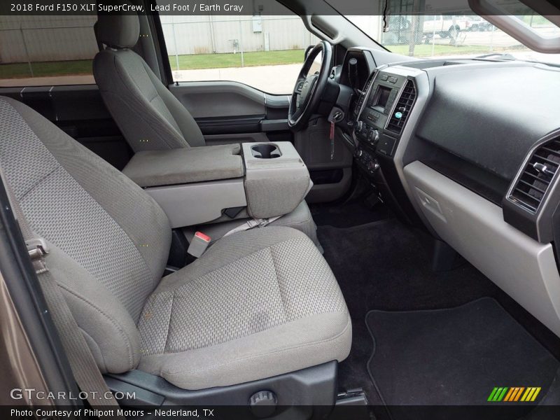 Lead Foot / Earth Gray 2018 Ford F150 XLT SuperCrew