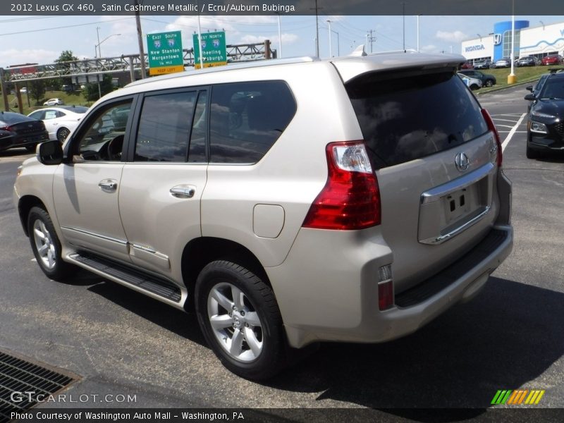 Satin Cashmere Metallic / Ecru/Auburn Bubinga 2012 Lexus GX 460