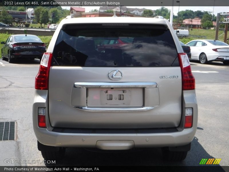 Satin Cashmere Metallic / Ecru/Auburn Bubinga 2012 Lexus GX 460