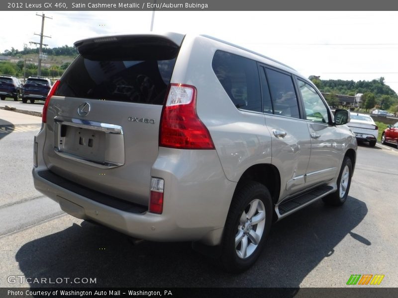 Satin Cashmere Metallic / Ecru/Auburn Bubinga 2012 Lexus GX 460