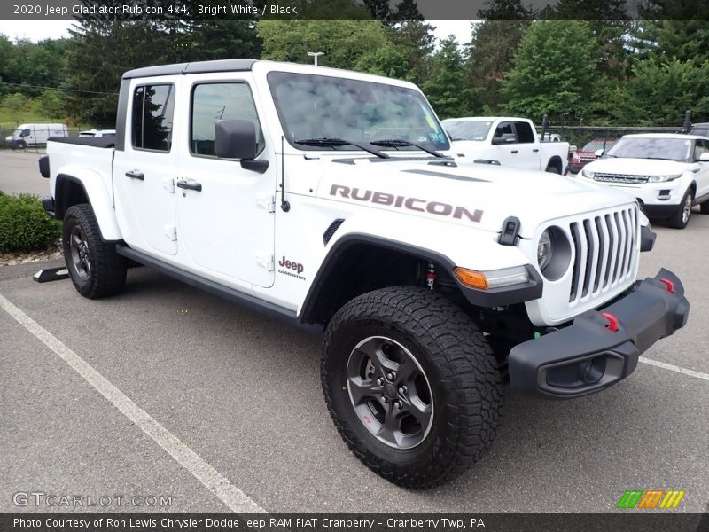 Bright White / Black 2020 Jeep Gladiator Rubicon 4x4