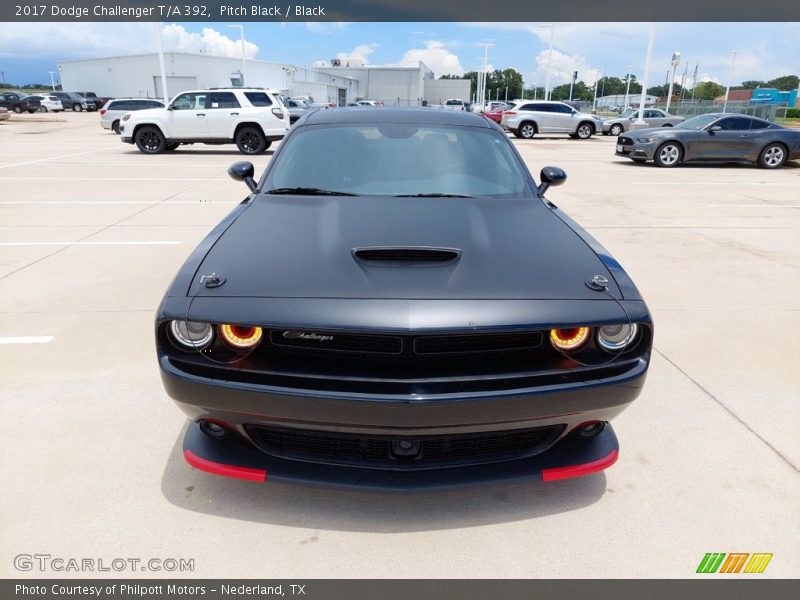 Pitch Black / Black 2017 Dodge Challenger T/A 392