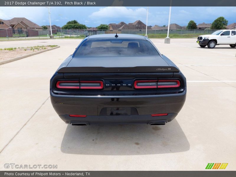 Pitch Black / Black 2017 Dodge Challenger T/A 392