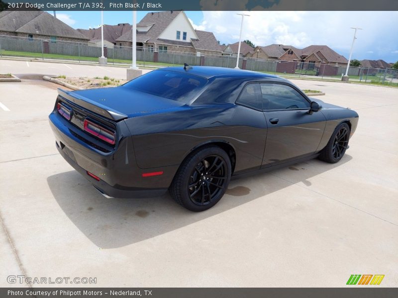 Pitch Black / Black 2017 Dodge Challenger T/A 392