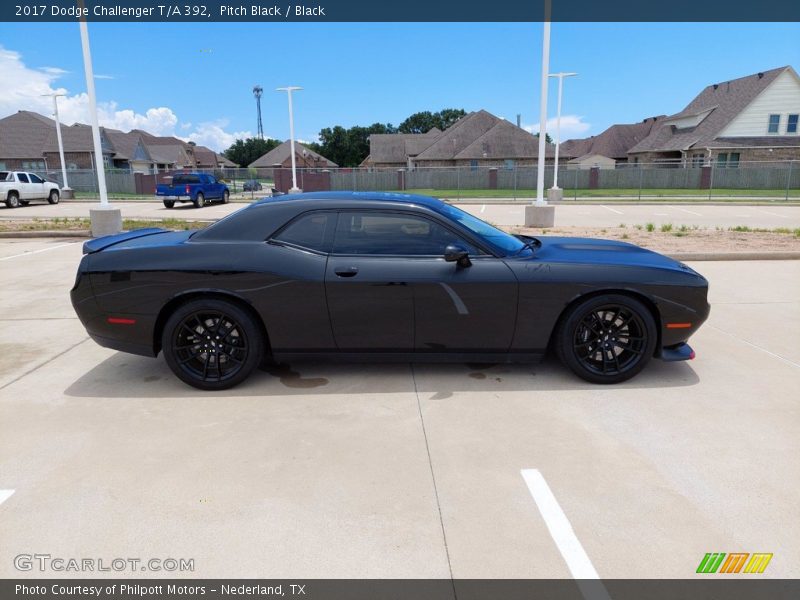 Pitch Black / Black 2017 Dodge Challenger T/A 392