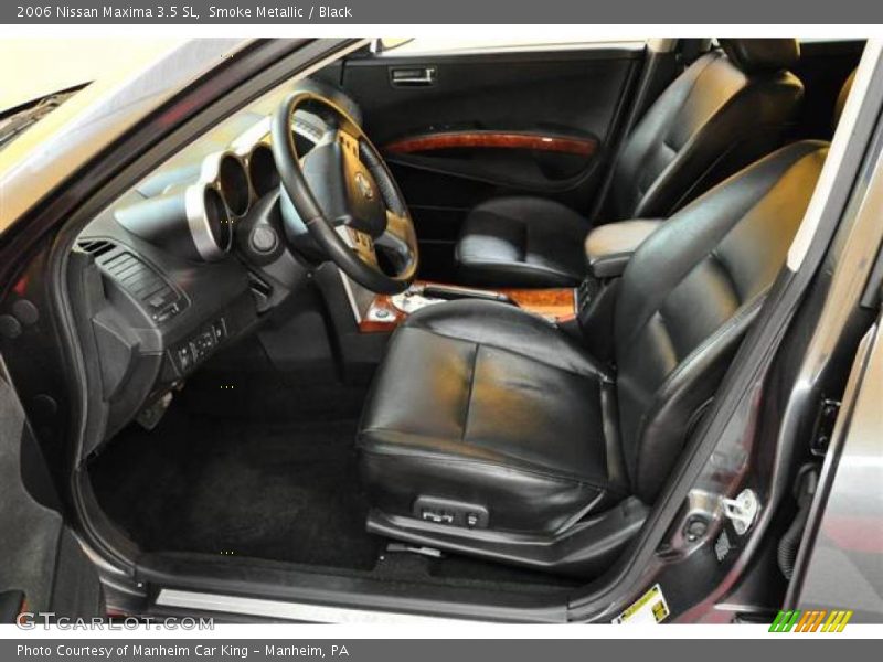 Smoke Metallic / Black 2006 Nissan Maxima 3.5 SL