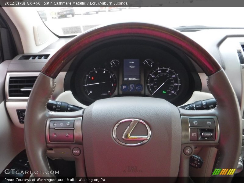 Satin Cashmere Metallic / Ecru/Auburn Bubinga 2012 Lexus GX 460