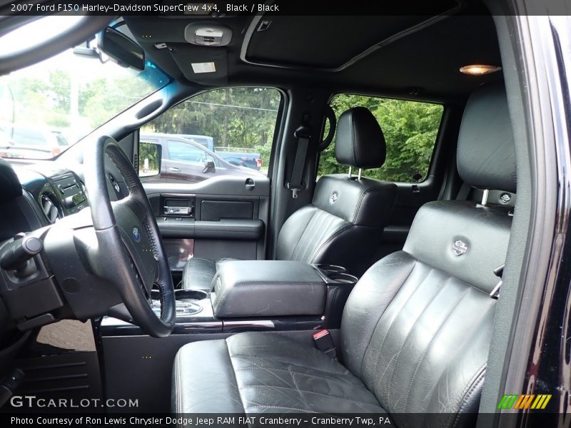 Black / Black 2007 Ford F150 Harley-Davidson SuperCrew 4x4