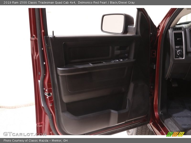 Delmonico Red Pearl / Black/Diesel Gray 2019 Ram 1500 Classic Tradesman Quad Cab 4x4