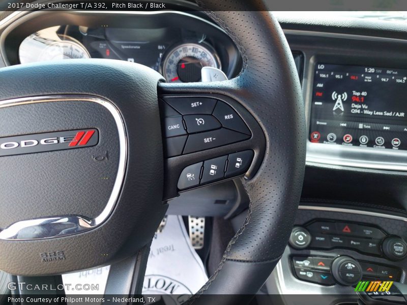 Pitch Black / Black 2017 Dodge Challenger T/A 392
