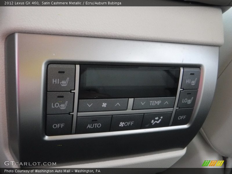 Satin Cashmere Metallic / Ecru/Auburn Bubinga 2012 Lexus GX 460