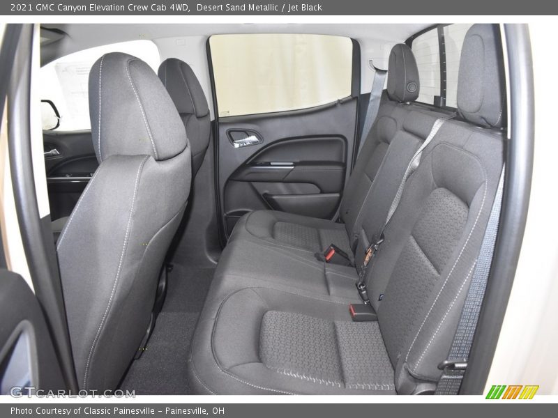 Rear Seat of 2021 Canyon Elevation Crew Cab 4WD