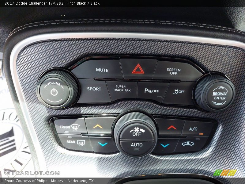 Pitch Black / Black 2017 Dodge Challenger T/A 392