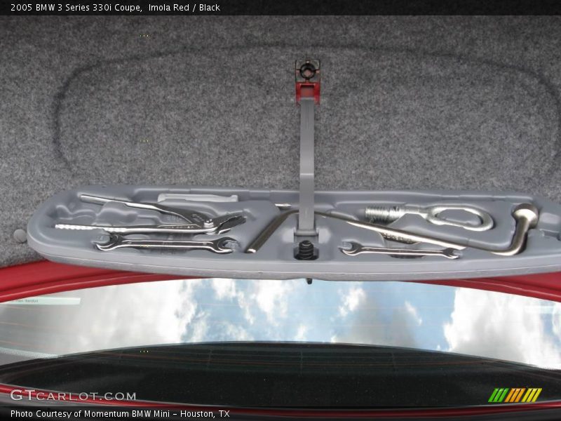 Imola Red / Black 2005 BMW 3 Series 330i Coupe