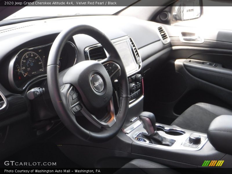 Velvet Red Pearl / Black 2020 Jeep Grand Cherokee Altitude 4x4