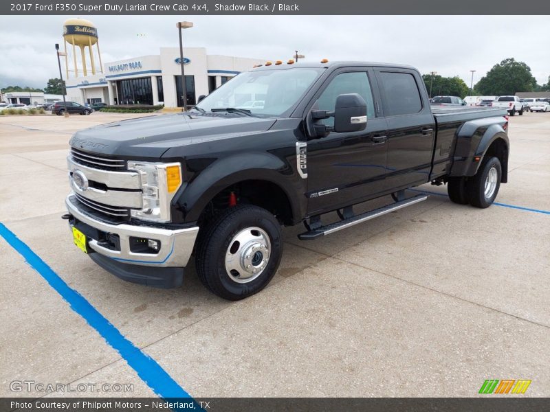 Shadow Black / Black 2017 Ford F350 Super Duty Lariat Crew Cab 4x4