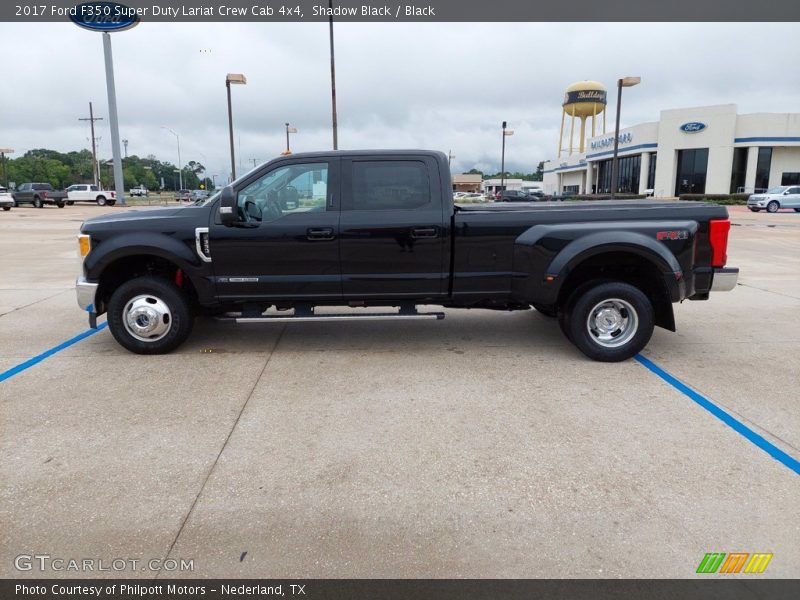 Shadow Black / Black 2017 Ford F350 Super Duty Lariat Crew Cab 4x4