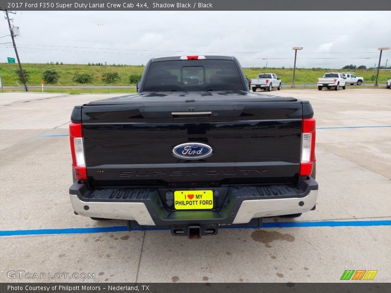 Shadow Black / Black 2017 Ford F350 Super Duty Lariat Crew Cab 4x4