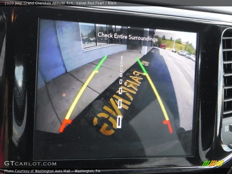 Velvet Red Pearl / Black 2020 Jeep Grand Cherokee Altitude 4x4