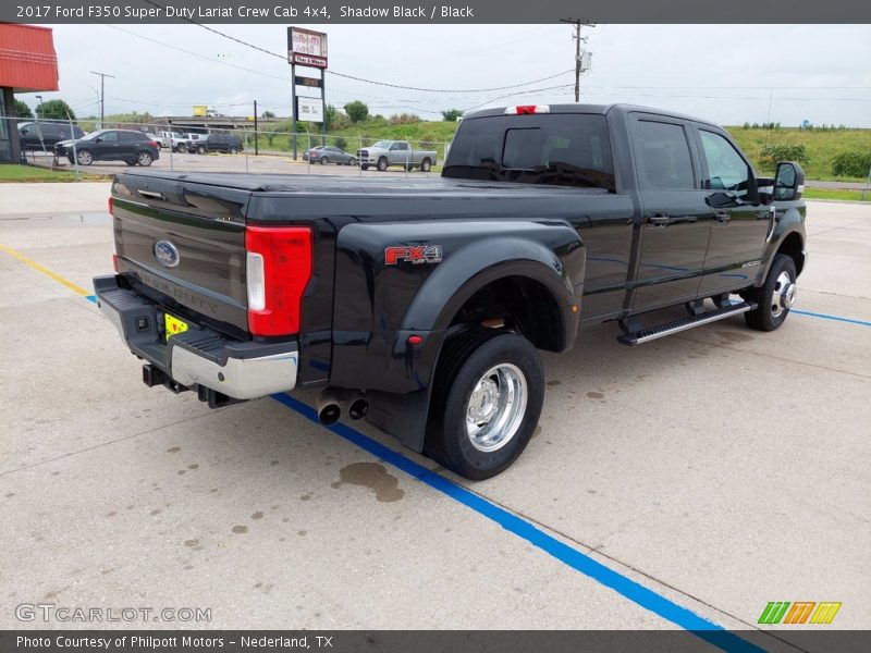 Shadow Black / Black 2017 Ford F350 Super Duty Lariat Crew Cab 4x4