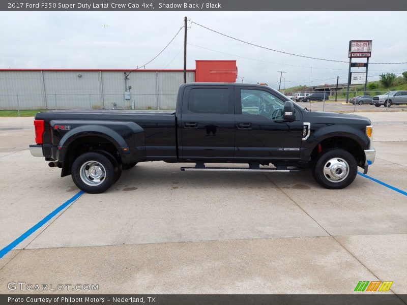Shadow Black / Black 2017 Ford F350 Super Duty Lariat Crew Cab 4x4