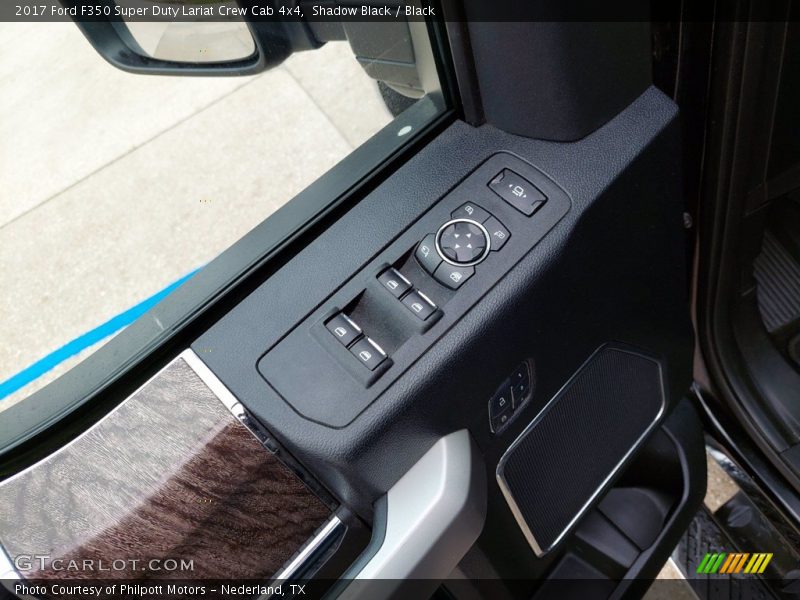 Shadow Black / Black 2017 Ford F350 Super Duty Lariat Crew Cab 4x4