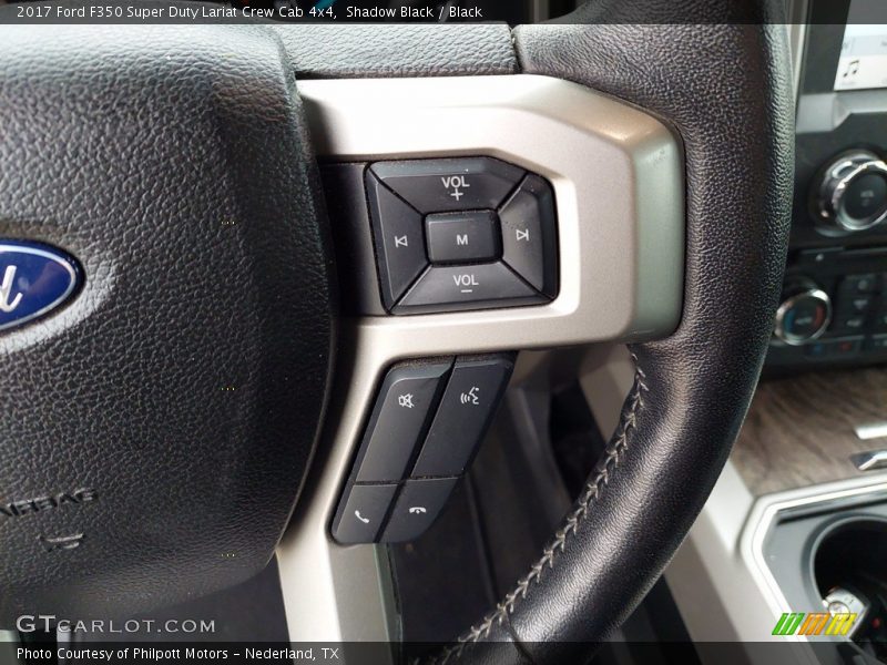 Shadow Black / Black 2017 Ford F350 Super Duty Lariat Crew Cab 4x4