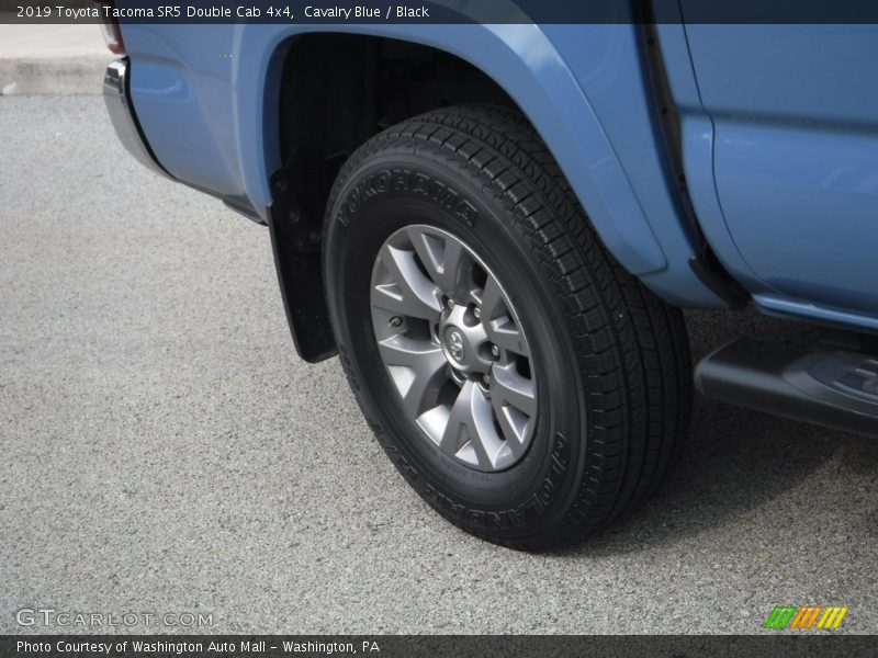 Cavalry Blue / Black 2019 Toyota Tacoma SR5 Double Cab 4x4