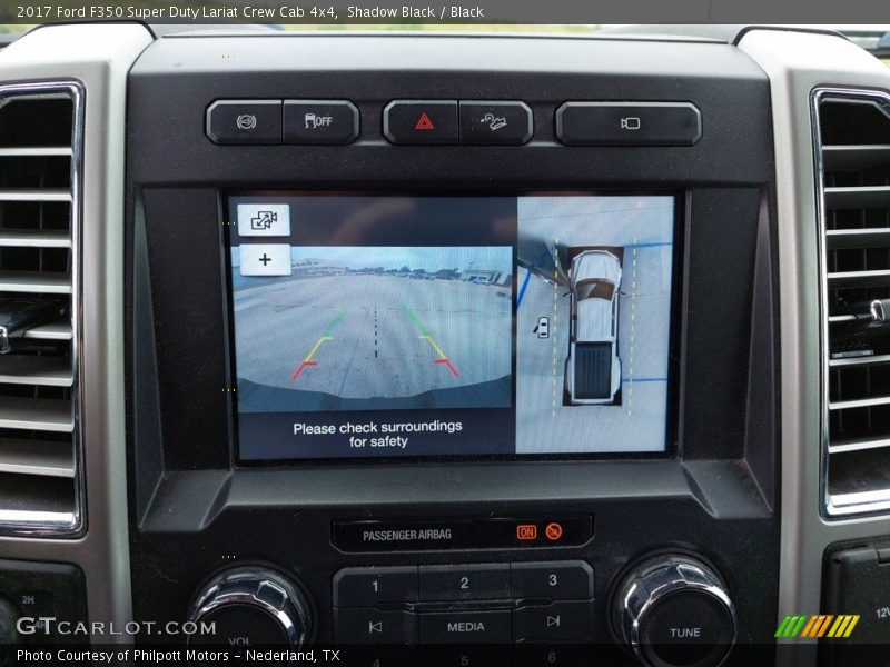 Shadow Black / Black 2017 Ford F350 Super Duty Lariat Crew Cab 4x4