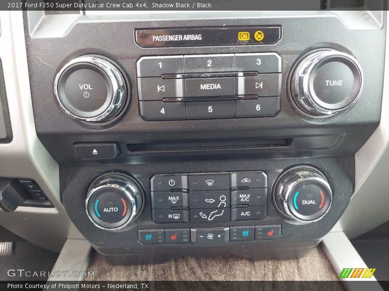 Shadow Black / Black 2017 Ford F350 Super Duty Lariat Crew Cab 4x4