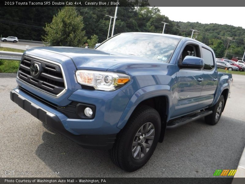 Cavalry Blue / Black 2019 Toyota Tacoma SR5 Double Cab 4x4