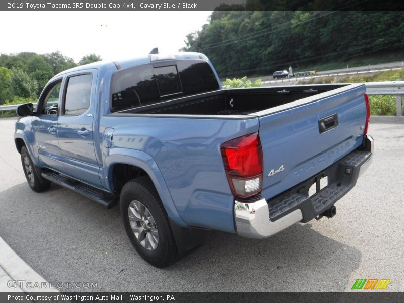 Cavalry Blue / Black 2019 Toyota Tacoma SR5 Double Cab 4x4