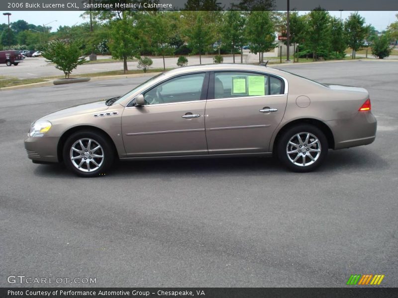 Sandstone Metallic / Cashmere 2006 Buick Lucerne CXL