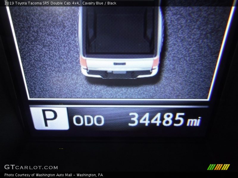 Cavalry Blue / Black 2019 Toyota Tacoma SR5 Double Cab 4x4