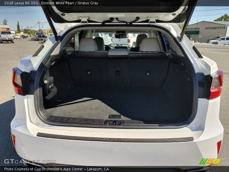 Eminent White Pearl / Stratus Gray 2018 Lexus RX 350