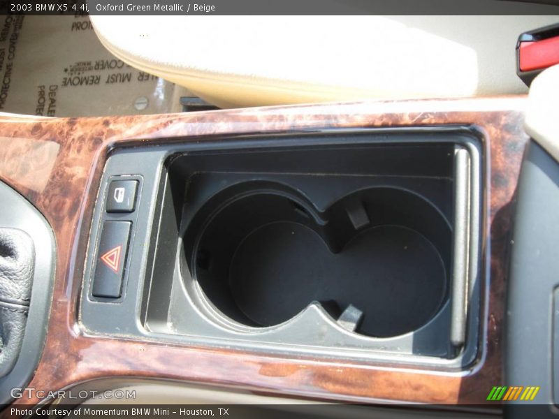 Oxford Green Metallic / Beige 2003 BMW X5 4.4i