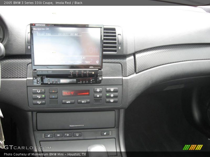 Imola Red / Black 2005 BMW 3 Series 330i Coupe